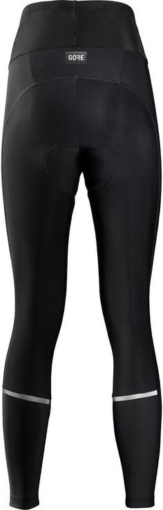 Rückansicht von GOREWEAR Progress Thermo Fahrradtights Damen black