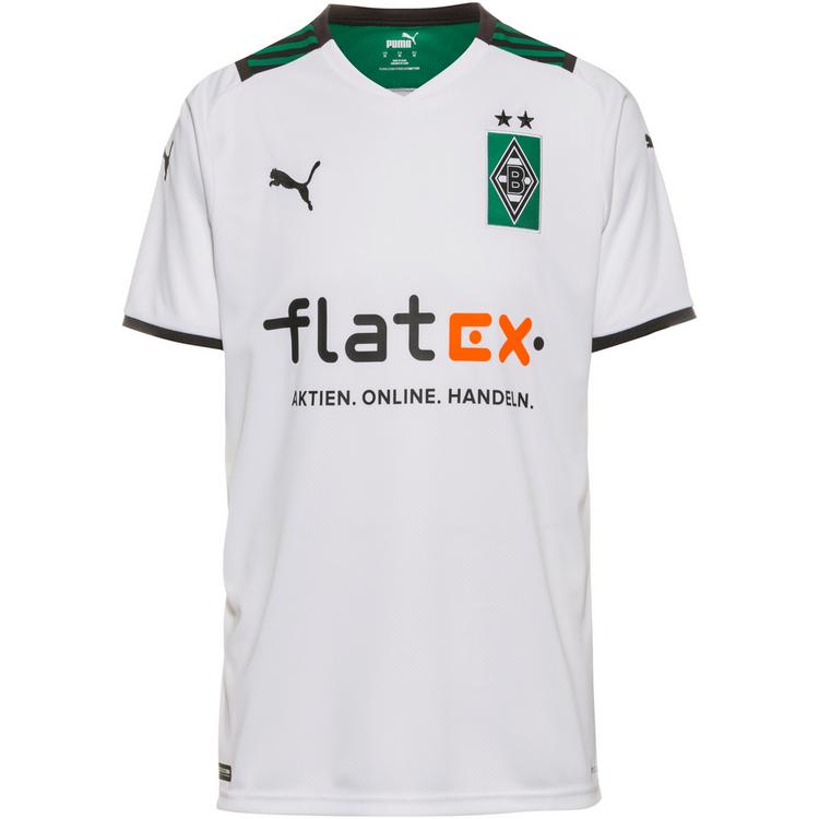 PUMA PUMA Borussia M&ouml;nchengladbach 21-22 Heim Trikot Herren - puma white-power green - 0 | SportScheck