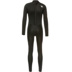 Rückansicht von Rip Curl FREELITE Neoprenanzug Herren black