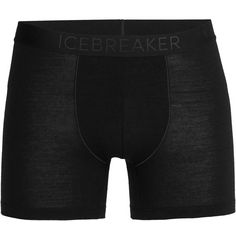 Icebreaker Merino Anatomica Boxershorts Herren black