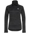 Odlo RUN EASY WARM Funktionsshirt Damen - black melange
