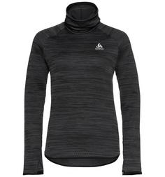 Odlo RUN EASY WARM Funktionsshirt Damen black melange