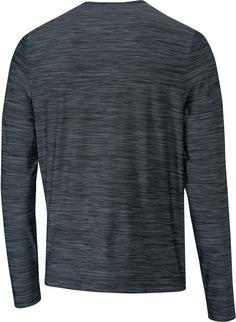 Rückansicht von JOY sportswear Victor Langarmshirt Herren grey mel