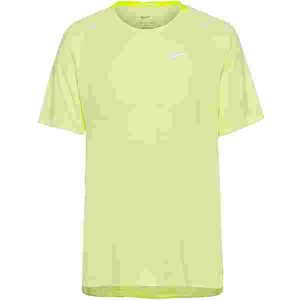 Nike Techknit Funktionsshirt Herren volt-white-reflective silv
