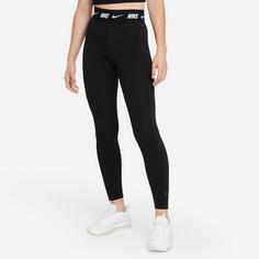 Rückansicht von Nike NSW Club Leggings Damen black