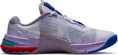 Rückansicht von Nike METCON 7 Fitnessschuhe Damen pure violet-white-violet haze-lilac