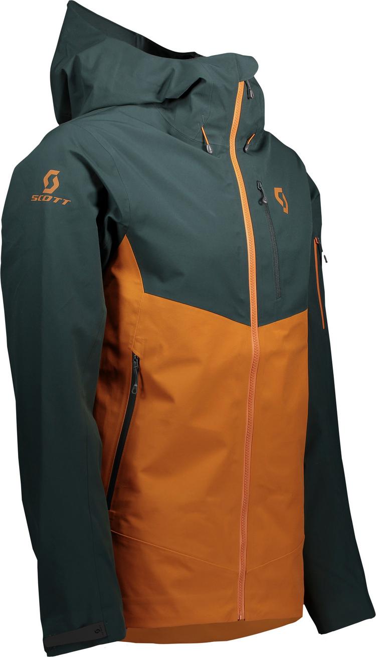 SCOTT SCOTT Explorair 3L Hardshelljacke Herren - tree green-copper orange - 0 | SportScheck
