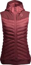 SCOTT Insuloft Warm Steppweste Damen - amaranth red-ochre red