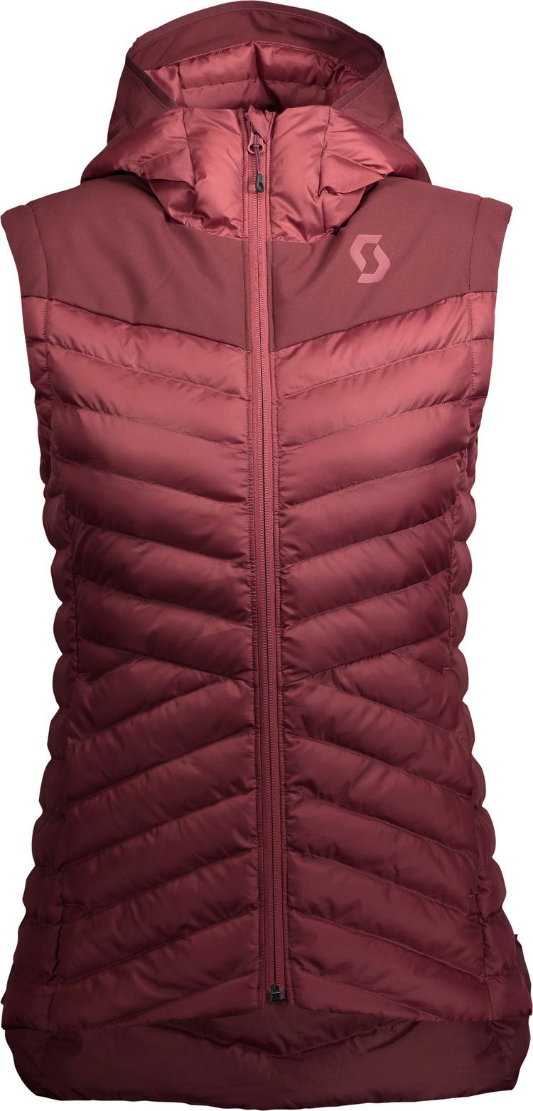 SCOTT SCOTT Insuloft Warm Steppweste Damen - amaranth red-ochre red - 0 | SportScheck