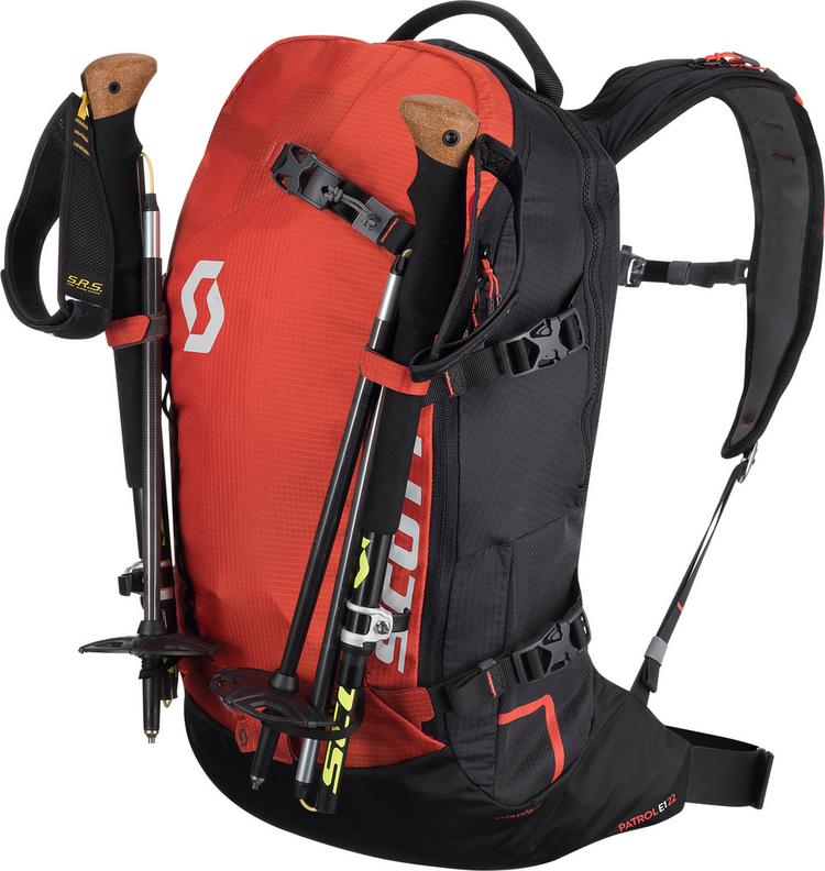 SCOTT SCOTT Pack Patrol E1 22 Kit SL Lawinenrucksack - burnt orange-black - 4 | SportScheck