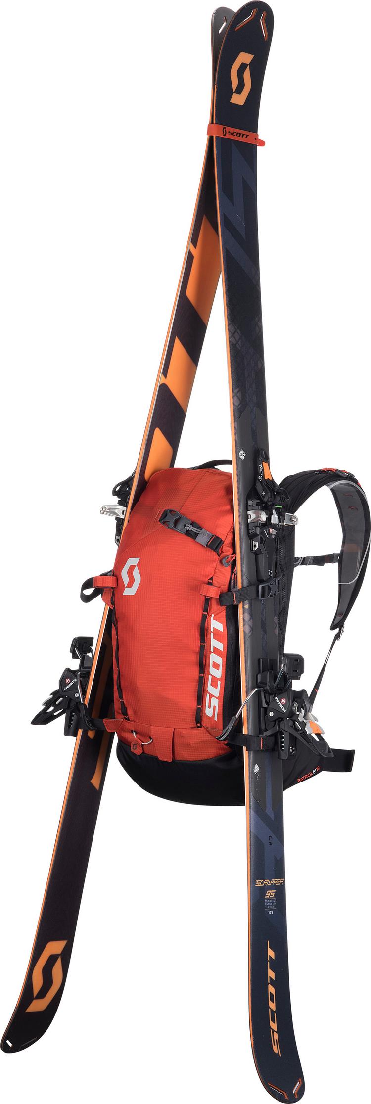 SCOTT SCOTT Pack Patrol E1 22 Kit SL Lawinenrucksack - burnt orange-black - 5 | SportScheck