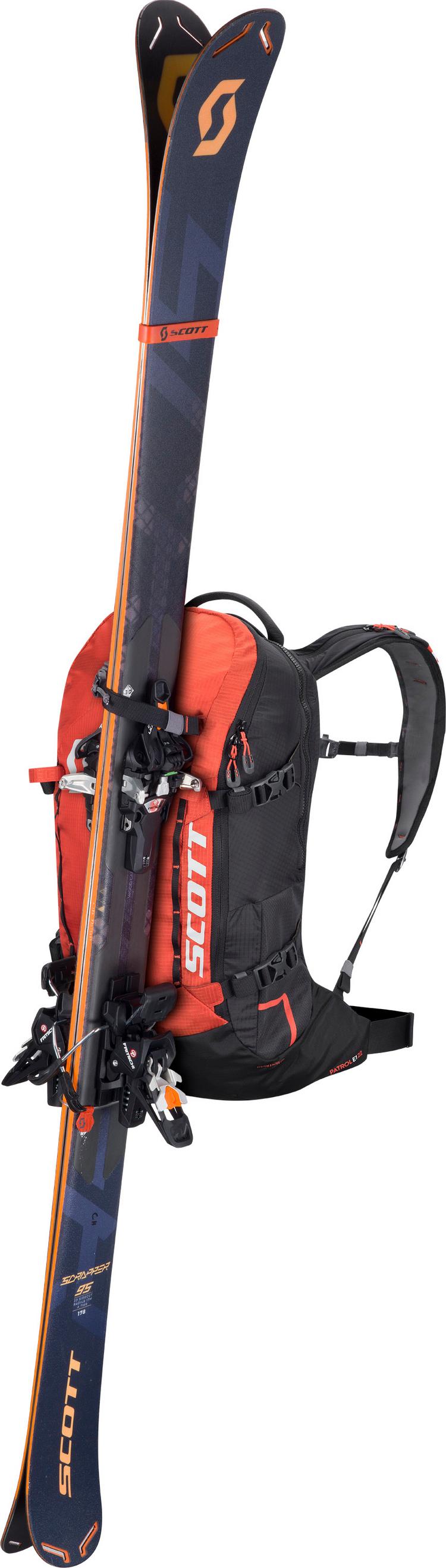 SCOTT SCOTT Pack Patrol E1 22 Kit SL Lawinenrucksack - burnt orange-black - 6 | SportScheck