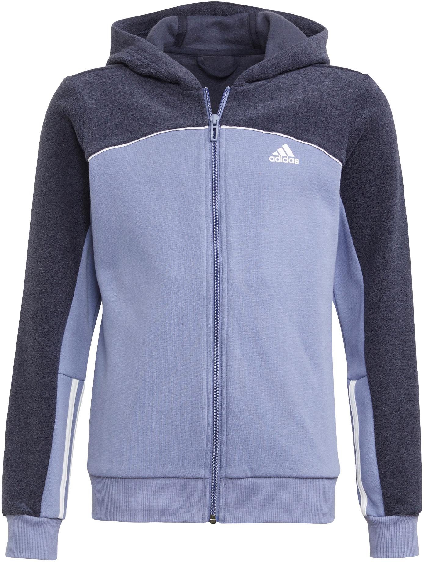 Image of adidas ESSENTIALS COLORBLOCK Fleecejacke Mädchen