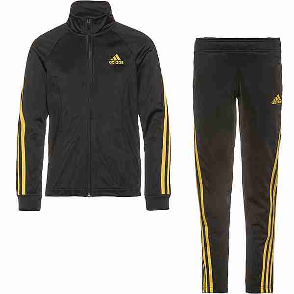 een beetje Pathologisch Meevoelen Adidas PRIMEGREEN Trainingsanzug Mädchen black-gold met. im Online Shop von  SportScheck kaufen