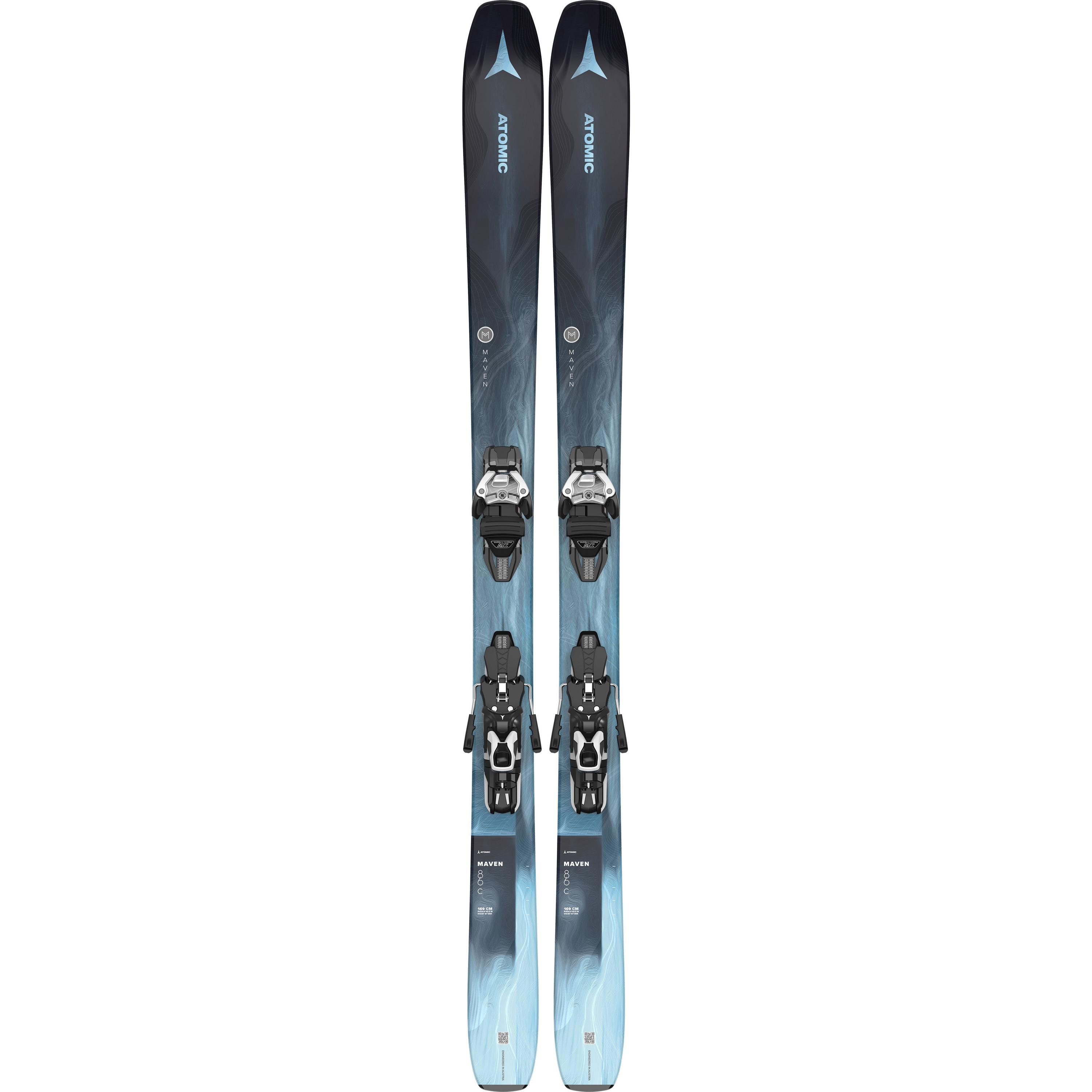 Image of ATOMIC MAVEN 86 C + WARDEN R 11 MNC All-Mountain Ski Damen