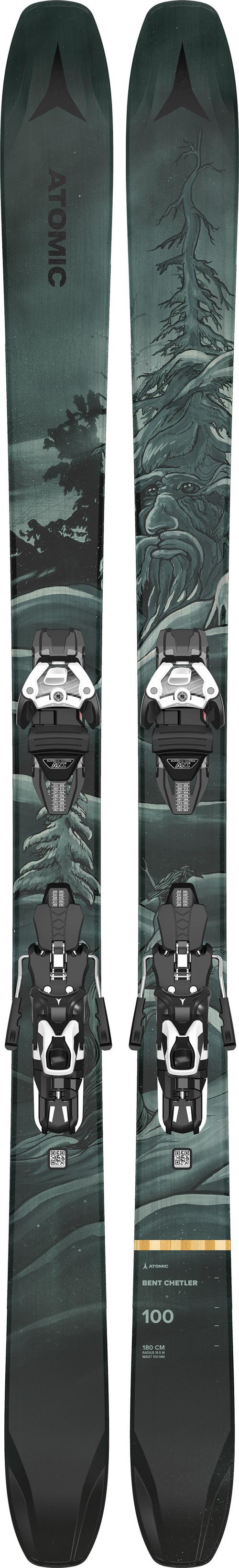 ATOMIC BENT CHETLER 100 + WARDEN R 11 MNC Freeride Ski
