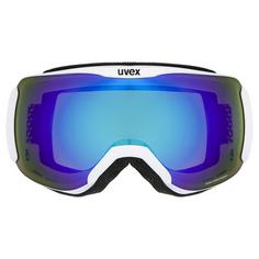 Rückansicht von Uvex downhill 2100 CV Skibrille white mat