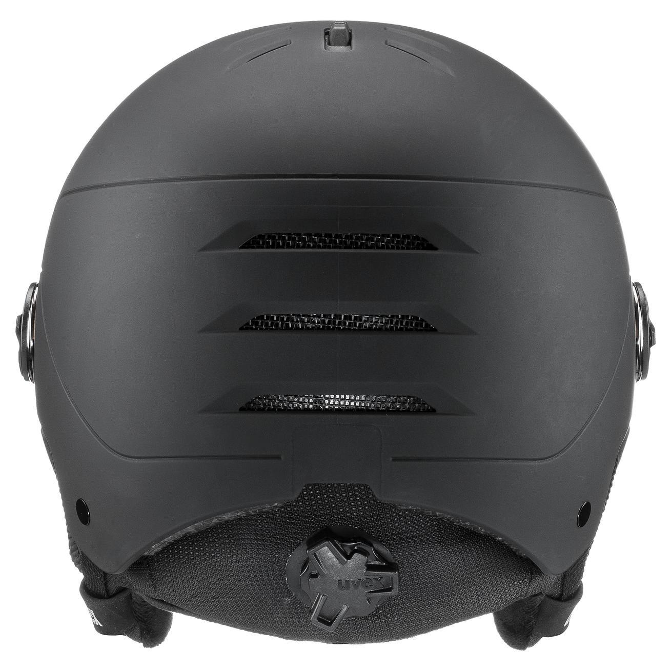 スキー uvex wanted visor  black mat ski helmet uvex wanted visor black mat (x54-58 cm