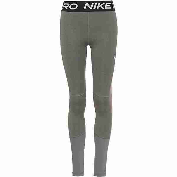 Nike Pro Tights Kinder carbon heather-white