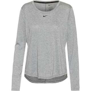 Nike ONE Dri-Fit Funktionsshirt Damen particle grey-htr-black