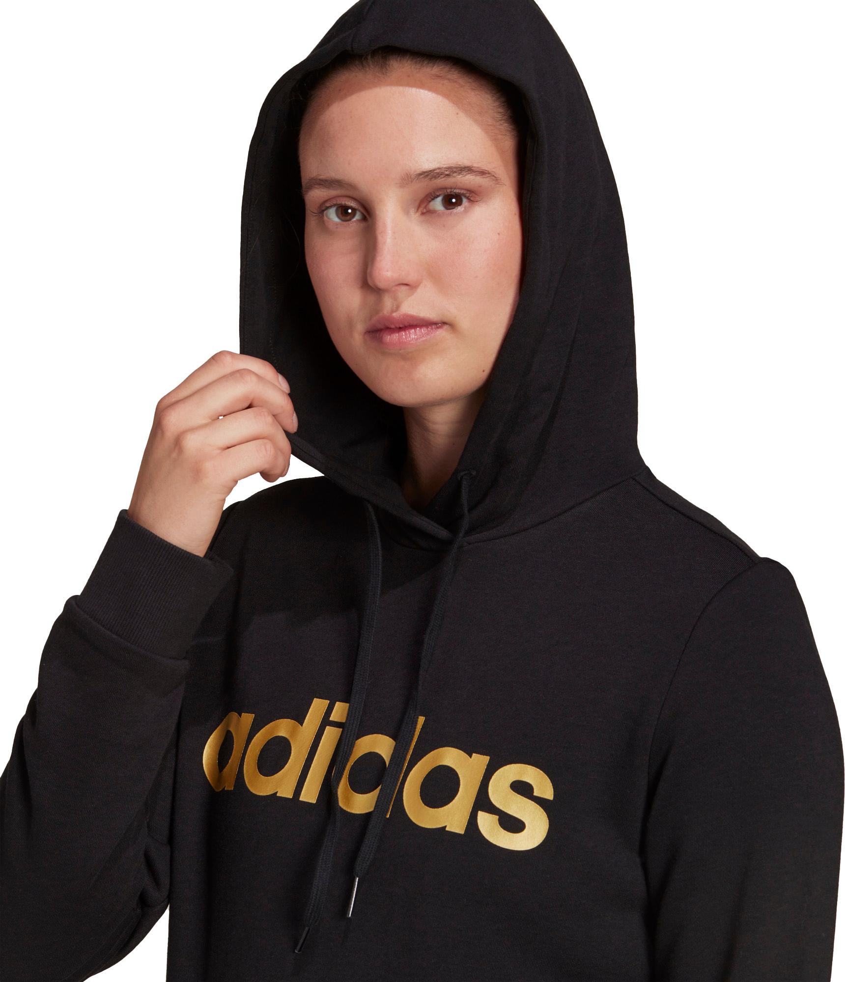 Adidas pullover damen schwarz gold on sale