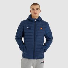 Rückansicht von Ellesse Lombardy Steppjacke Herren navy