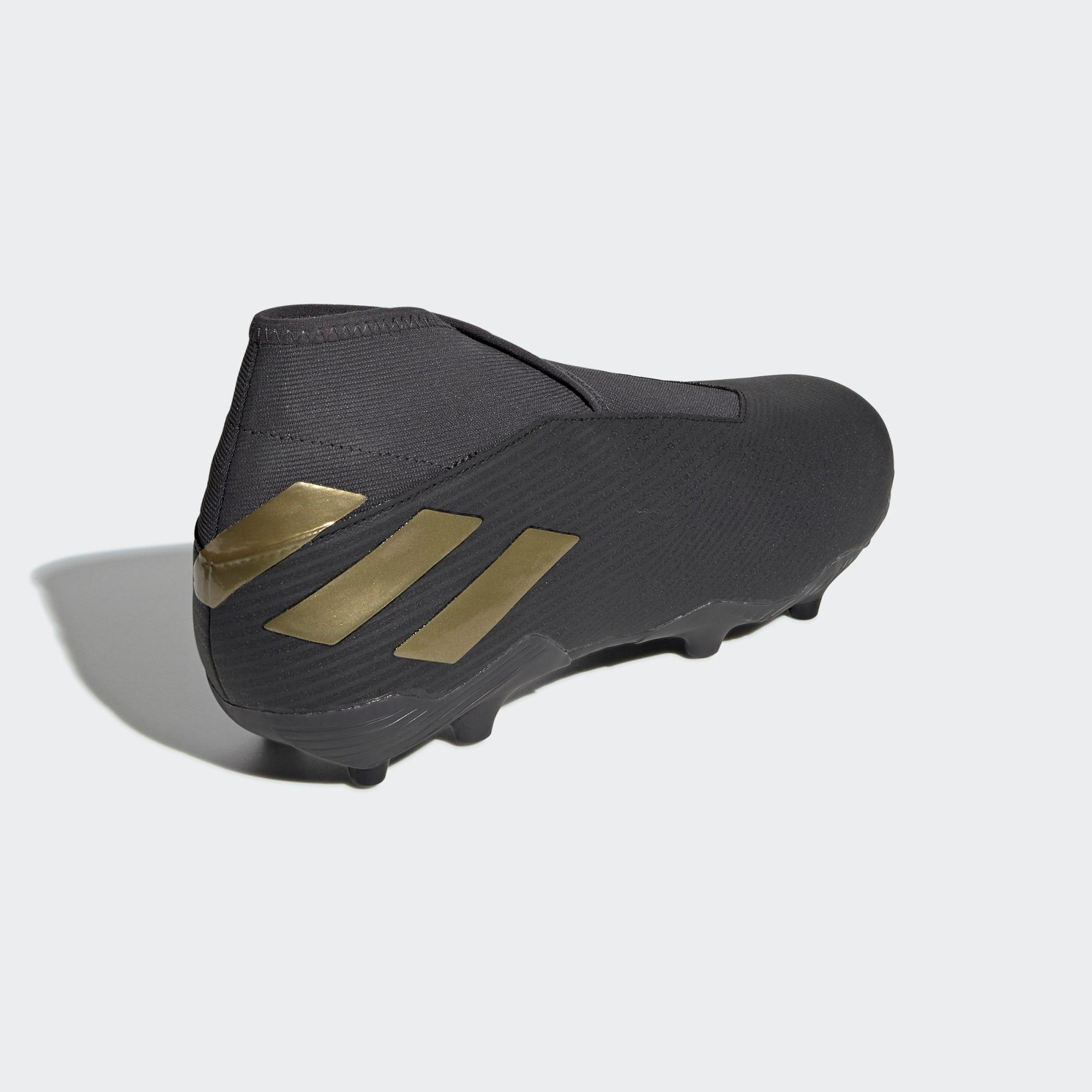 Adidas Nemeziz 19.3 FG Fußballschuh Fußballschuhe Core Black / Gold Met. / Utility Black Online Shop von SportScheck kaufen
