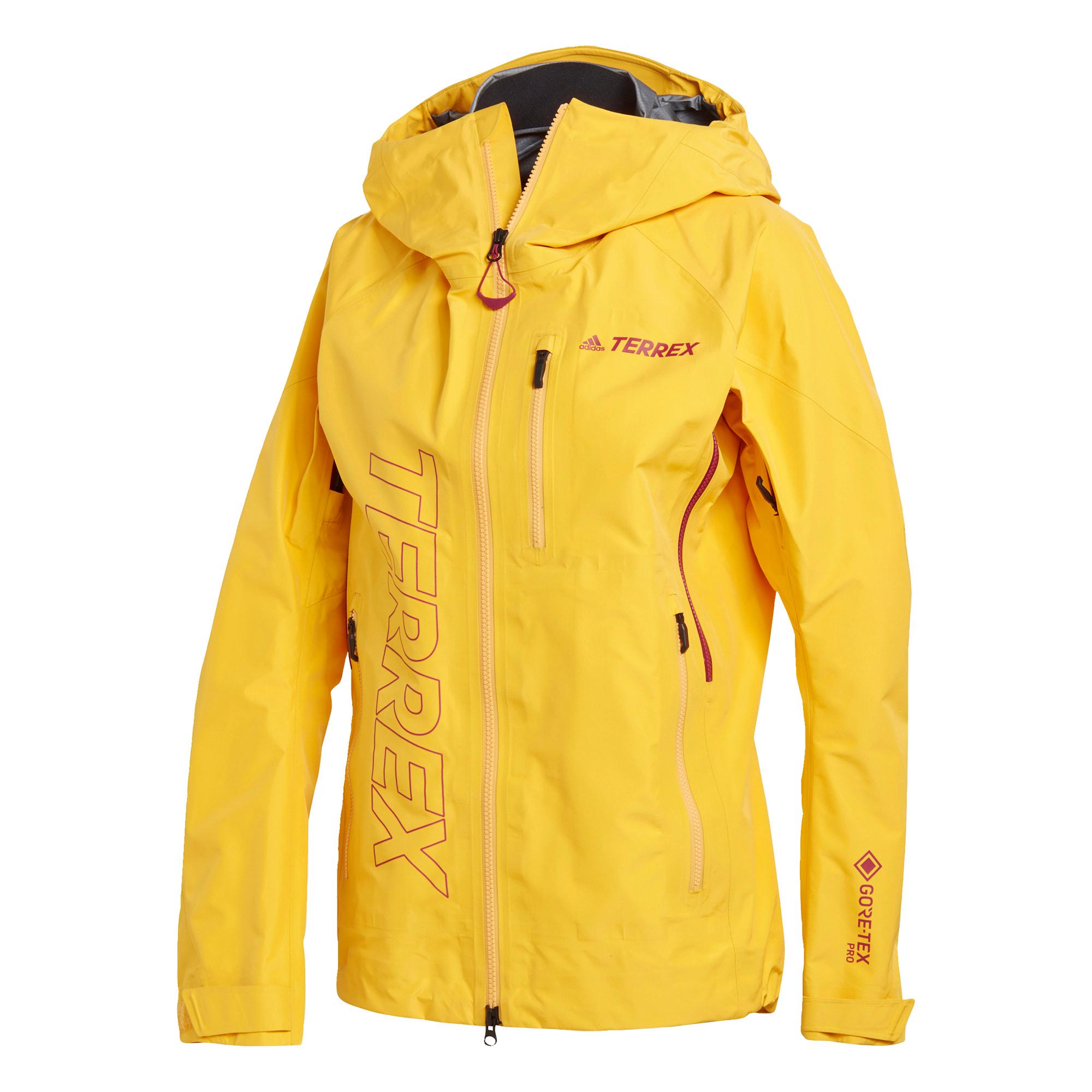 adidas terrex damen jacke gelb