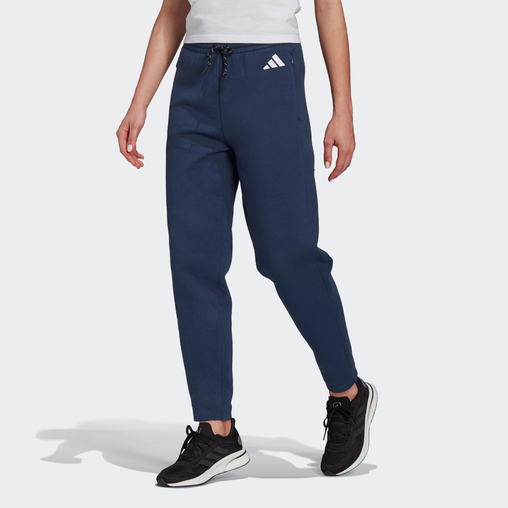 dinsdag Viool Inleg Adidas adidas Sportswear Doubleknit 7/8-Hose Trainingshose Damen Blau im  Online Shop von SportScheck kaufen