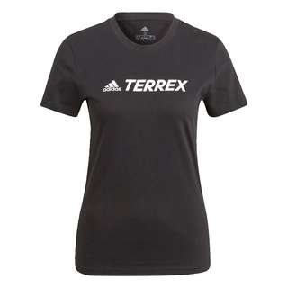 adidas TERREX Classic Logo T-Shirt T-Shirt Damen Schwarz