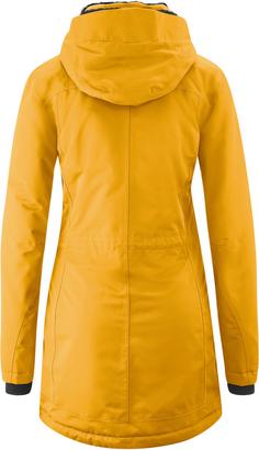 Rückansicht von Maier Sports LISA 2.1 Funktionsmantel Damen nugget gold