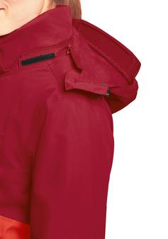 Rückansicht von Maier Sports Gregale 3in1 Doppeljacke Damen chili-hot coral