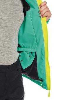 Rückansicht von Maier Sports Fast Vibes Skijacke Damen shore house green