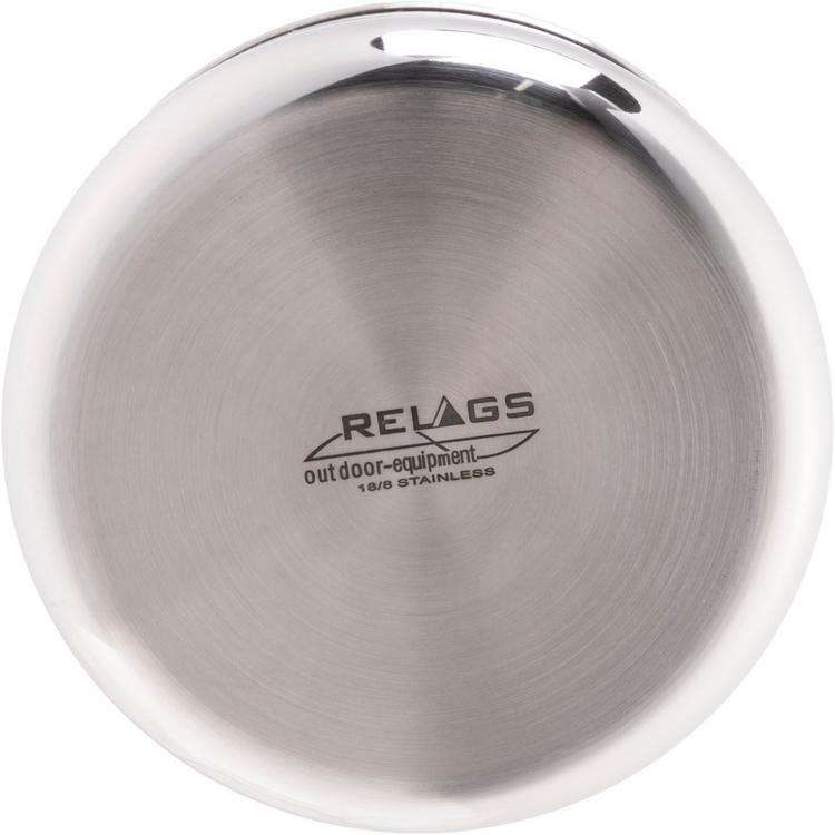 Basic Nature Basic Nature Biwak Edelstahl Campinggeschirr - silber - 4 | SportScheck