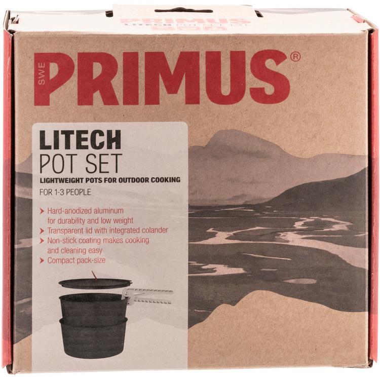 Primus Primus Topfset Litech Campinggeschirr - schwarz - 3 | SportScheck