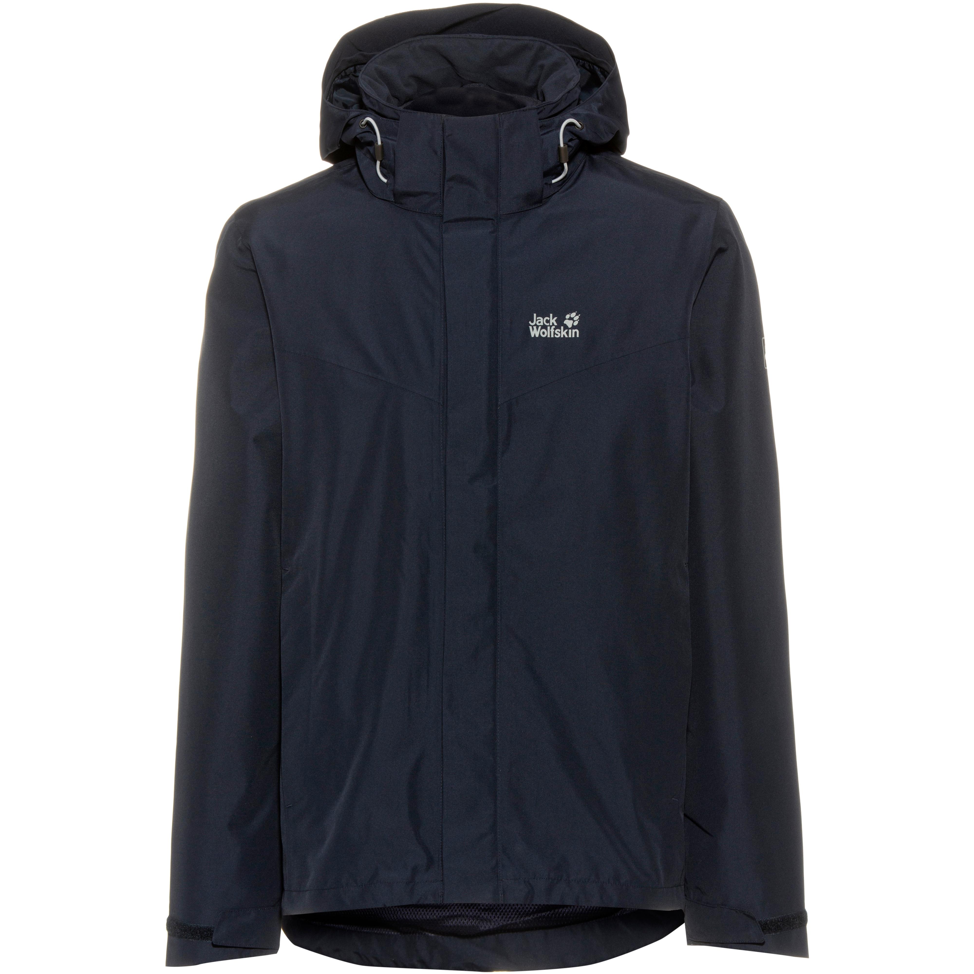 Jack Wolfskin Arland 3in1 Doppeljacke Herren night blue im Online Shop von SportScheck kaufen