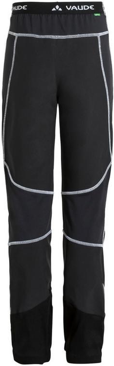 Rückansicht von VAUDE Capacida Softshellhose Kinder black