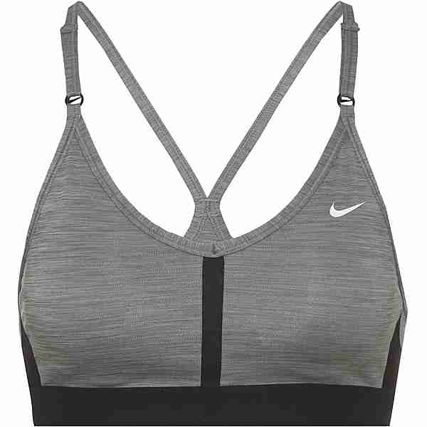 Nike Dri-FIT Indy Sport-BH Damen smoke grey-pure-black-white