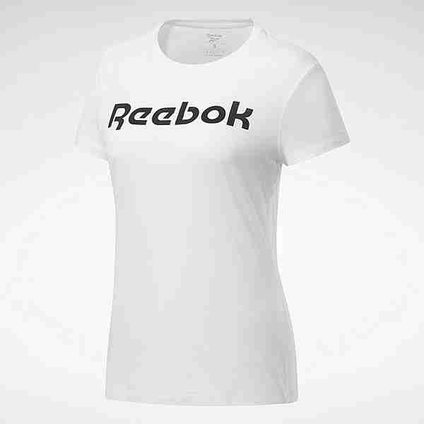 Reebok Training Essentials Graphic T-Shirt Funktionsshirt Damen Weiß