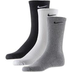 Nike Everyday Cushion 3er Pack Socken Freizeitsocken Herren white-black-carbon heather