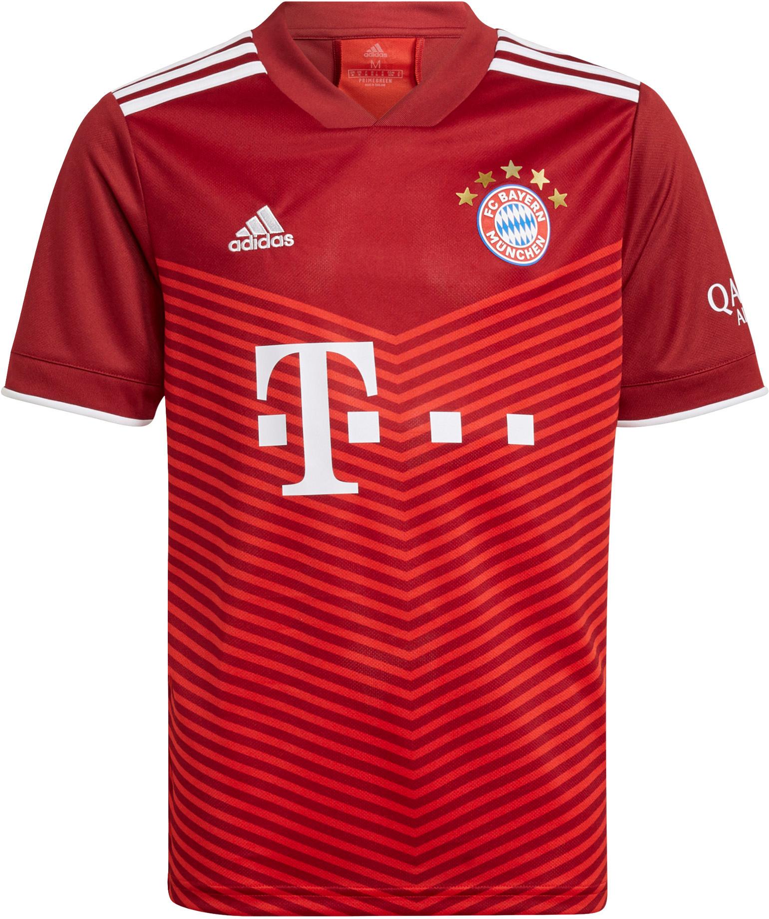 Image of adidas FC Bayern 21-22 Heim Trikot Kinder