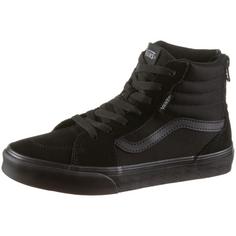 Vans FILMORE HIGH ZIP Sneaker Kinder suede canvas black-black