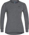 Odlo ACTIVE WARM ECO Funktionsshirt Damen - odlo steel grey melange