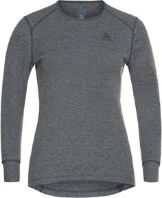 Odlo ACTIVE WARM ECO Funktionsshirt Damen odlo steel grey melange