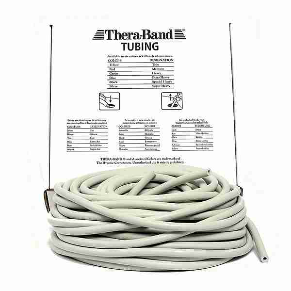 TheraBand Tubing 30,50 m Widerstandstrainer silber
