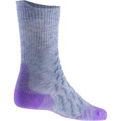 Rückansicht von Therm-ic Trecking ultra cool Wandersocken Damen grey-purple