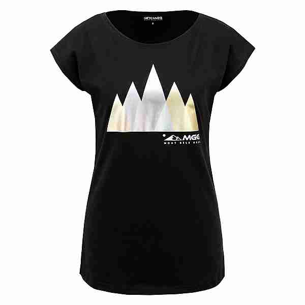 MGG Baumwoll-T-Shirt T-Shirt Damen schwarz