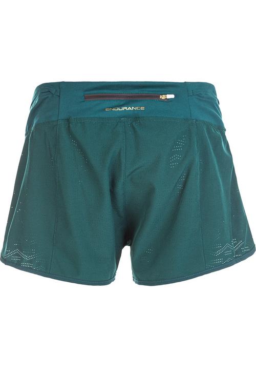 Rückansicht von Endurance MERIER W 2 in 1 Shorts Shorts Damen 3097 Ponderosa Pine