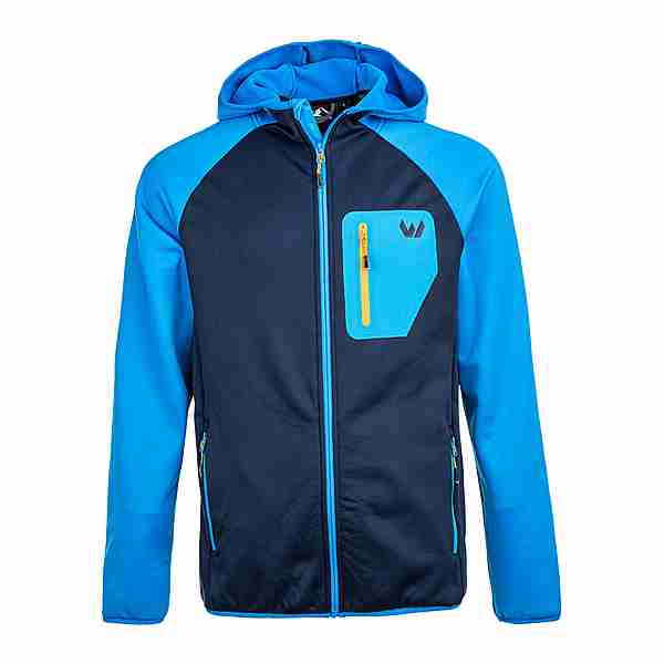 Whistler SALEN M Power Stretch Fleece Jacket Fleecejacke Herren 2062 Brilliant Blue