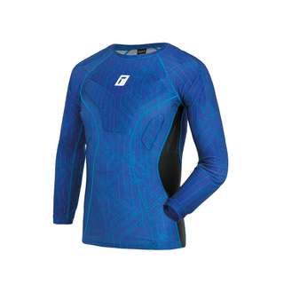 Reusch Compression Shirt Padded Funktionsshirt 4010 deep blue / deep blue